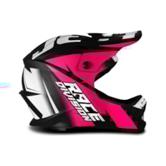 Capacete Motocross Infantil Jett Factory Edition Pink Capacete Motocross Infantil Jett Factory Edition Pink