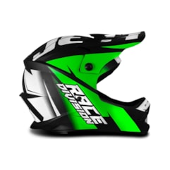 Capacete Motocross Infantil Jett Factory Edition Verde Capacete Motocross Infantil Jett Factory Edition Verde
