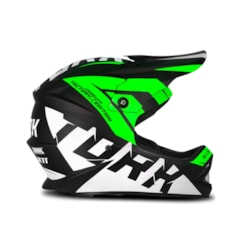 Capacete Motocross Infantil Pro Tork Factory Edition Neon Verde Capacete Motocross Infantil Pro Tork Factory Edition Neon Verde