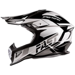 Capacete Motocross Pro Tork Fast Tech Capacete Motocross Pro Tork Fast Tech