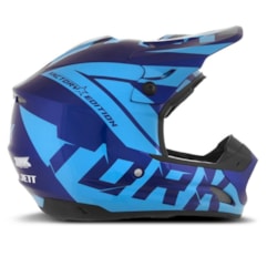 Capacete Motocross Pro Tork TH1 Factory Edition Azul/Azul Claro Capacete Motocross Pro Tork TH1 Factory Edition Azul/Azul Claro