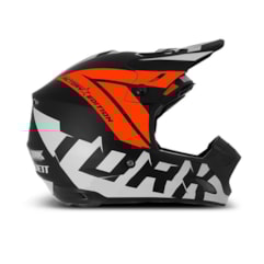 Capacete Motocross Pro Tork TH1 Factory Edition Neon Laranja Capacete Motocross Pro Tork TH1 Factory Edition Neon Laranja