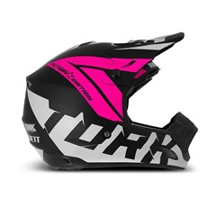 Capacete Motocross Pro Tork TH1 Factory Edition Neon Rosa Capacete Motocross Pro Tork TH1 Factory Edition Neon Rosa
