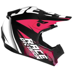 Capacete Motocross TH1 Jett Factory Edition Neon Rosa Capacete Motocross TH1 Jett Factory Edition Neon Rosa
