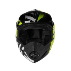 Capacete Motocross Trilha Factory Edition Neon Pro Tork Capacete Motocross Trilha Factory Edition Neon Pro Tork