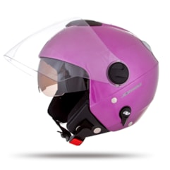 Capacete New Atomic Solid Lilás Brilhante Capacete New Atomic Solid Lilás Brilhante