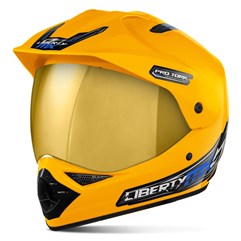 Capacete Pro Tork Liberty MX Pro Vision Viseira Dourada Capacete Pro Tork Liberty MX Pro Vision Viseira Dourada