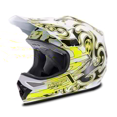 Capacete Pro Tork Mirage Branco e Amarelo Capacete Pro Tork Mirage Branco e Amarelo