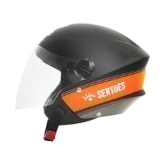 Capacete Pro Tork New Liberty 3 Rally dos Sertões Fosco Grafite - Laranja Capacete Pro Tork New Liberty 3 Rally dos Sertões Fosco Grafite - Laranja