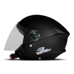Capacete Pro Tork New Liberty Three Elite Preto Fosco Capacete Pro Tork New Liberty Three Elite Preto Fosco
