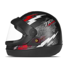 Capacete Pro Tork Super Sport Moto Preto/Vermelho Capacete Pro Tork Super Sport Moto Preto/Vermelho