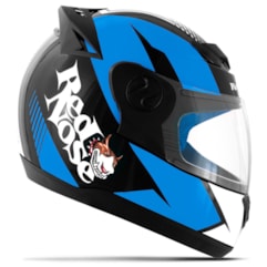 Capacete Red Nose Pro Tork Evolution RN-01 Azul Brilhante Capacete Red Nose Pro Tork Evolution RN-01 Azul Brilhante
