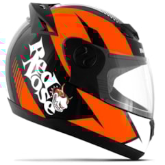 Capacete Red Nose Pro Tork Evolution RN-01 Laranja Brilhante Capacete Red Nose Pro Tork Evolution RN-01 Laranja Brilhante