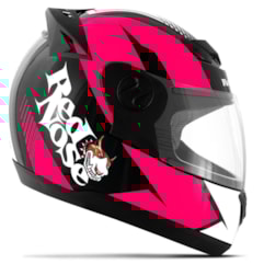 Capacete Red Nose Pro Tork Evolution RN-01 Rosa Brilhante Capacete Red Nose Pro Tork Evolution RN-01 Rosa Brilhante
