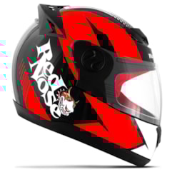 Capacete Red Nose Pro Tork Evolution RN-01 Vermelho Brilhante Capacete Red Nose Pro Tork Evolution RN-01 Vermelho Brilhante