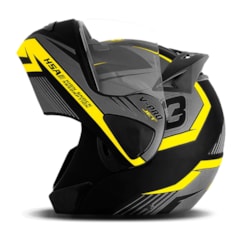 Capacete Robocop Escamoteável Pro Tork V-Pro Jet 3 Amarelo Capacete Robocop Escamoteável Pro Tork V-Pro Jet 3 Amarelo