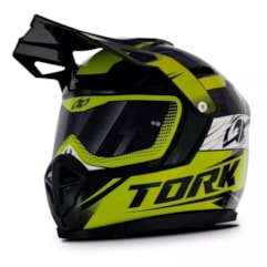 Cofre Mini Capacete Pro Tork Cross Factory Edition Enfeite Amarelo Cofre Mini Capacete Pro Tork Cross Factory Edition Enfeite Amarelo