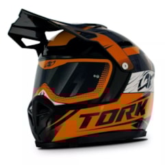 Cofre Mini Capacete Pro Tork Cross Factory Edition Enfeite Laranja Cofre Mini Capacete Pro Tork Cross Factory Edition Enfeite Laranja