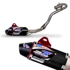 Escapamento Completo Pro Tork Powercore 3 NXR 150 Bros 2009 Até 2015 Preto Escapamento Completo Pro Tork Powercore 3 NXR 150 Bros 2009 Até 2015 Preto