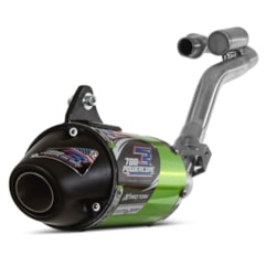 Escapamento Completo Pro Tork Powercore 3 NXR 160 Bros 2016 Até 2018 Verde Escapamento Completo Pro Tork Powercore 3 NXR 160 Bros 2016 Até 2018 Verde