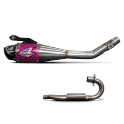 Escapamento Pro Tork Powercore 4 Bros 125 2003 à 2005 Pink Escapamento Pro Tork Powercore 4 Bros 125 2003 à 2005 Pink