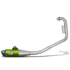 Escapamento Pro Tork Powercore 4 Titan-Fan 150 ES-ESD - Titan-Start 160 2014 à 2019 Verde Escapamento Pro Tork Powercore 4 Titan-Fan 150 ES-ESD - Titan-Start 160 2014 à 2019 Verde