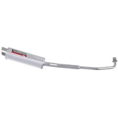 Escapamento Roncar Aluminium Redondo Biz 100 1998/05 Escapamento Roncar Aluminium Redondo Biz 100 1998/05