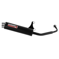 Escapamento Roncar Aluminium RS Oval Boca 8 AN Burgman 2006/10 Escapamento Roncar Aluminium RS Oval Boca 8 AN Burgman 2006/10