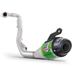 Escape Completo Powercore 4 CRF 230 Verde Escape Completo Powercore 4 CRF 230 Verde