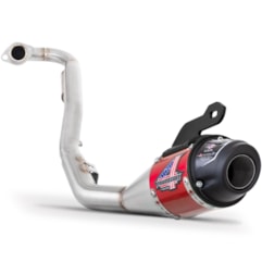 Escape Completo Powercore 4 CRF 230 Vermelho Escape Completo Powercore 4 CRF 230 Vermelho