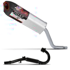 Escape Ponteira V3 + Curva NXR Bros 160 2015 Até 2019/XRE 190 2016 Até 2019 Pro Tork Escape Ponteira V3 + Curva NXR Bros 160 2015 Até 2019/XRE 190 2016 Até 2019 Pro Tork