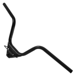 Guidão Modelo Original Em Aço Pop 100 2007 Até 2015 Preto Pro Tork Guidão Modelo Original Em Aço Pop 100 2007 Até 2015 Preto Pro Tork