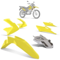 Kit Carenagem 4 Peças Pro Tork NXR 150 Bros 2009 Até 2011 Kit Carenagem 4 Peças Pro Tork NXR 150 Bros 2009 Até 2011