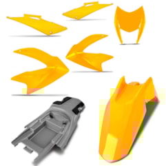 Kit Carenagem 5 Peças Pro Tork NXR 150 Bros 2009 Até 2011 Kit Carenagem 5 Peças Pro Tork NXR 150 Bros 2009 Até 2011