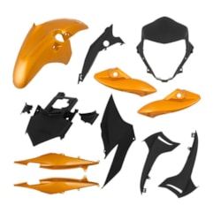 Kit Carenagem Completa CB 300 2010 Até 2012 Pro Tork Kit Carenagem Completa CB 300 2010 Até 2012 Pro Tork