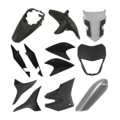 Kit Carenagem Plástico XRE 300 2010/2011 Pro Tork Kit Carenagem Plástico XRE 300 2010/2011 Pro Tork
