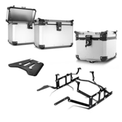 Kit Completo Baú Traseiro e Bauletos Laterais BMW GS 1200 Premium BMW R 1200 GS Kit Completo Baú Traseiro e Bauletos Laterais BMW GS 1200 Premium BMW R 1200 GS