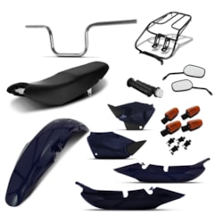Kit Moto Completo Pro Tork Titan 125 2000 Até 2004 Kit Moto Completo Pro Tork Titan 125 2000 Até 2004