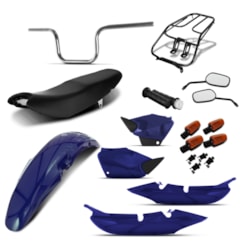 Kit Moto Completo Pro Tork Titan 125 2000 Até 2004 Kit Moto Completo Pro Tork Titan 125 2000 Até 2004