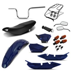 Kit Moto Completo Pro Tork Titan 125 2000 Até 2004 Kit Moto Completo Pro Tork Titan 125 2000 Até 2004