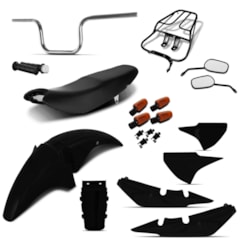 Kit Moto Completo Pro Tork Titan 150 2004 Até 2008 Kit Moto Completo Pro Tork Titan 150 2004 Até 2008