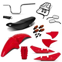 Kit Moto Completo Pro Tork Titan 150 2004 Até 2008 Kit Moto Completo Pro Tork Titan 150 2004 Até 2008