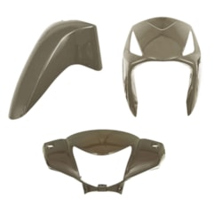 Kit Plástico Carenagem 3 Peças Honda Biz 125 2006 Até 2010 Pro Tork Kit Plástico Carenagem 3 Peças Honda Biz 125 2006 Até 2010 Pro Tork