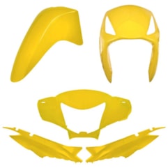 Kit Plástico Carenagem Moto Honda Biz 125 2006 Até 2010 Pro Tork Kit Plástico Carenagem Moto Honda Biz 125 2006 Até 2010 Pro Tork