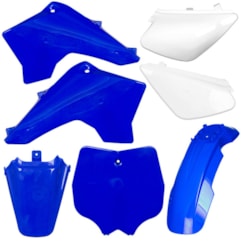 Kit Plástico Carenagem Moto Pro Tork Tr50f Tr100f Azul Kit Plástico Carenagem Moto Pro Tork Tr50f Tr100f Azul