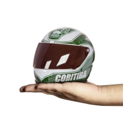 Mini Capacete Decorativo Oficial Coritiba Pro Tork Mini Capacete Decorativo Oficial Coritiba Pro Tork