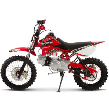 Mini Moto Cross 100cc Pro Tork Tr100f Vermelho Sportbay