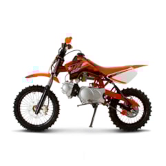 Mini Moto Pro Tork TR 125F Off-Road Aro 14/12 Laranja Mini Moto Pro Tork TR 125F Off-Road Aro 14/12 Laranja