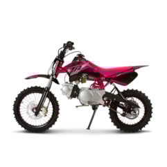 Mini Moto Pro Tork TR 125F Off-Road Aro 14/12 Rosa Mini Moto Pro Tork TR 125F Off-Road Aro 14/12 Rosa