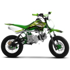 Mini Moto Supermotard Pro Tork TR 125F Aro 12x12 Verde Mini Moto Supermotard Pro Tork TR 125F Aro 12x12 Verde